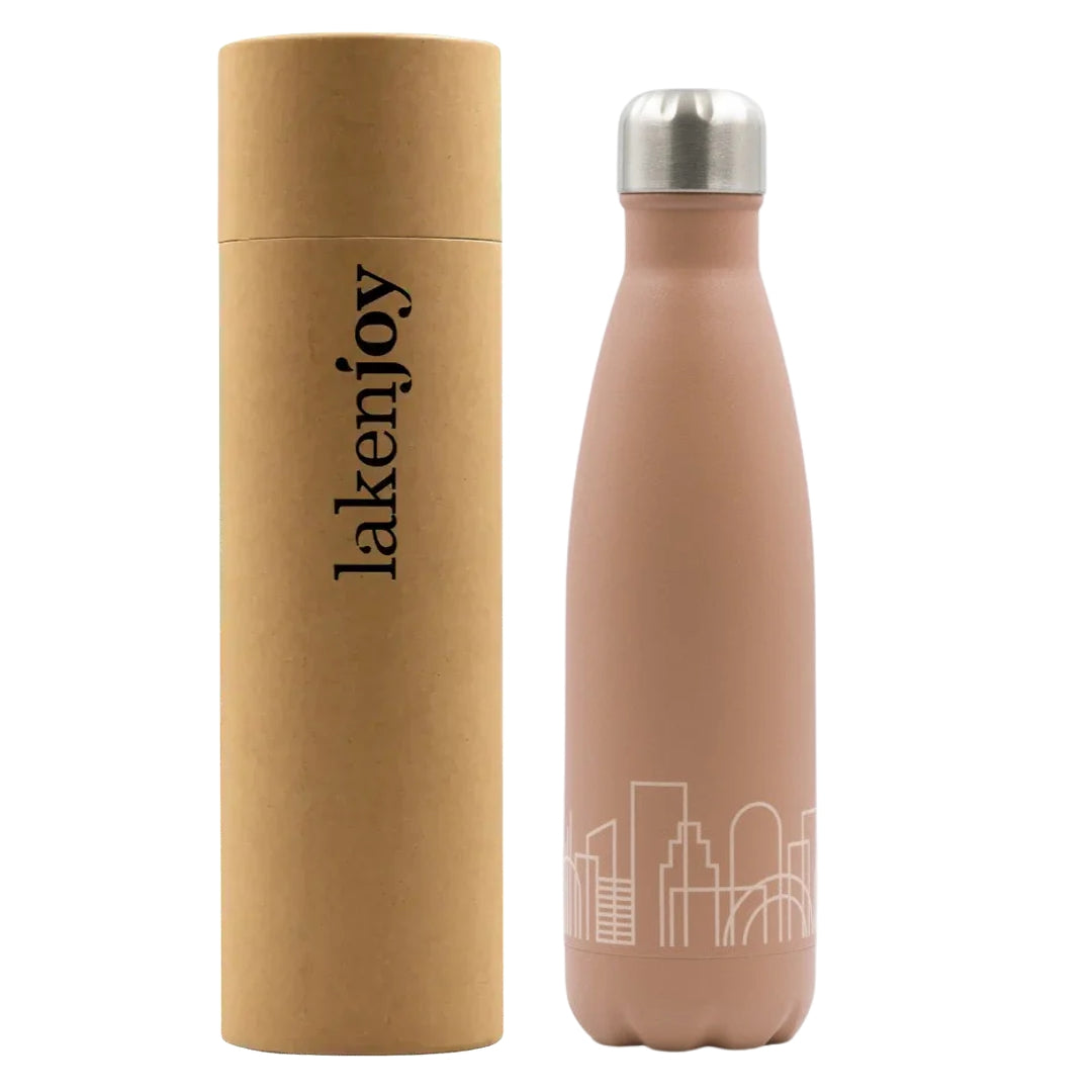 בקבוק שתיה תרמי שומר קור עד 24 שעות לאקן ג'וי 500 מ"ל LakenJoy