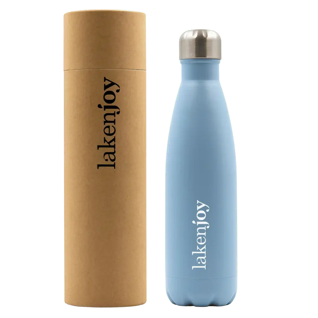 בקבוק שתיה תרמי שומר קור עד 24 שעות לאקן ג'וי 500 מ"ל LakenJoy