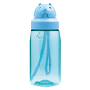 בקבוק שתיה עם קשית לילדים לאקן OBY עשוי טריטן, 450 מ"ל, מגוון צבעים