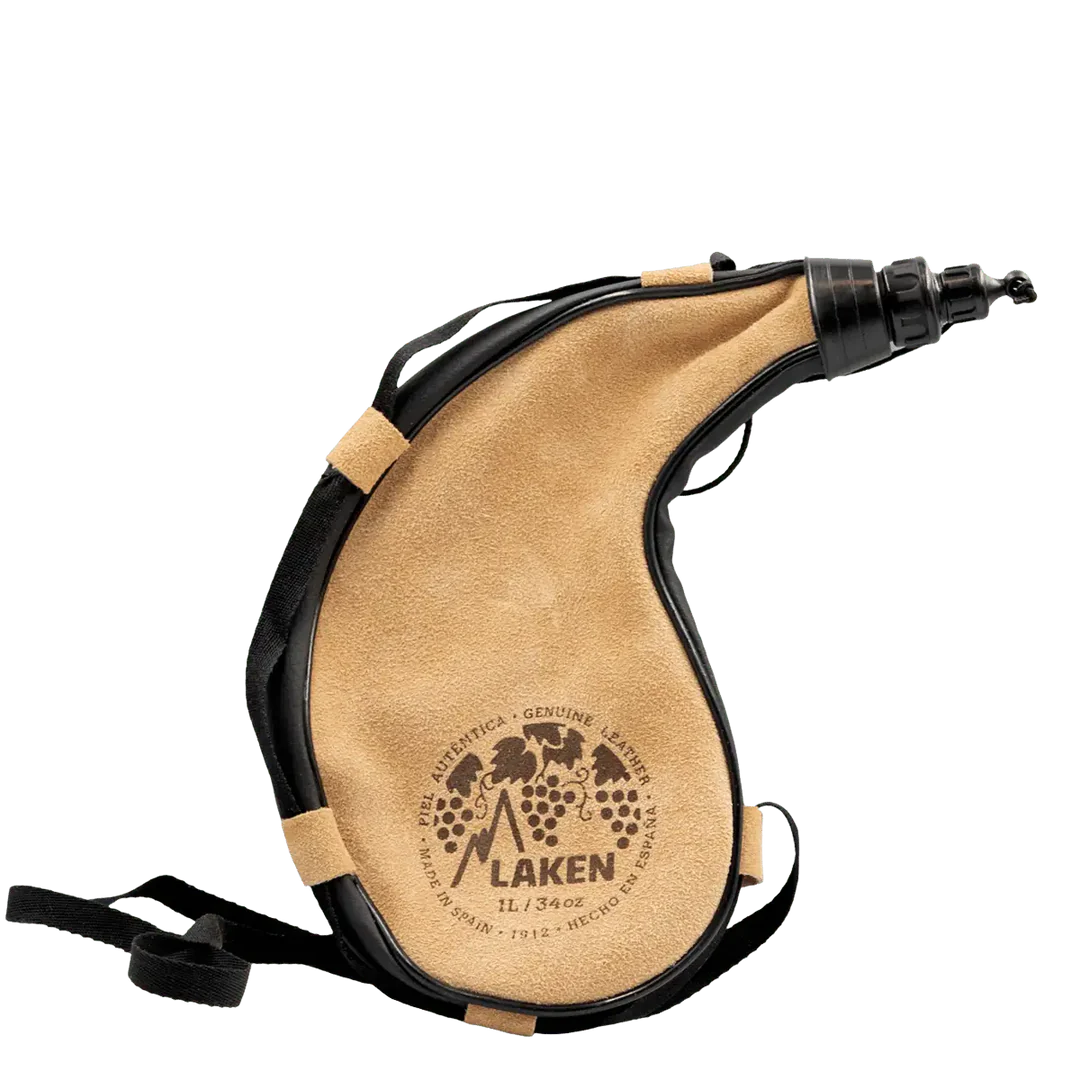 נאד עור ספרדי קלאסי מבית לאקן - 1 ליטר