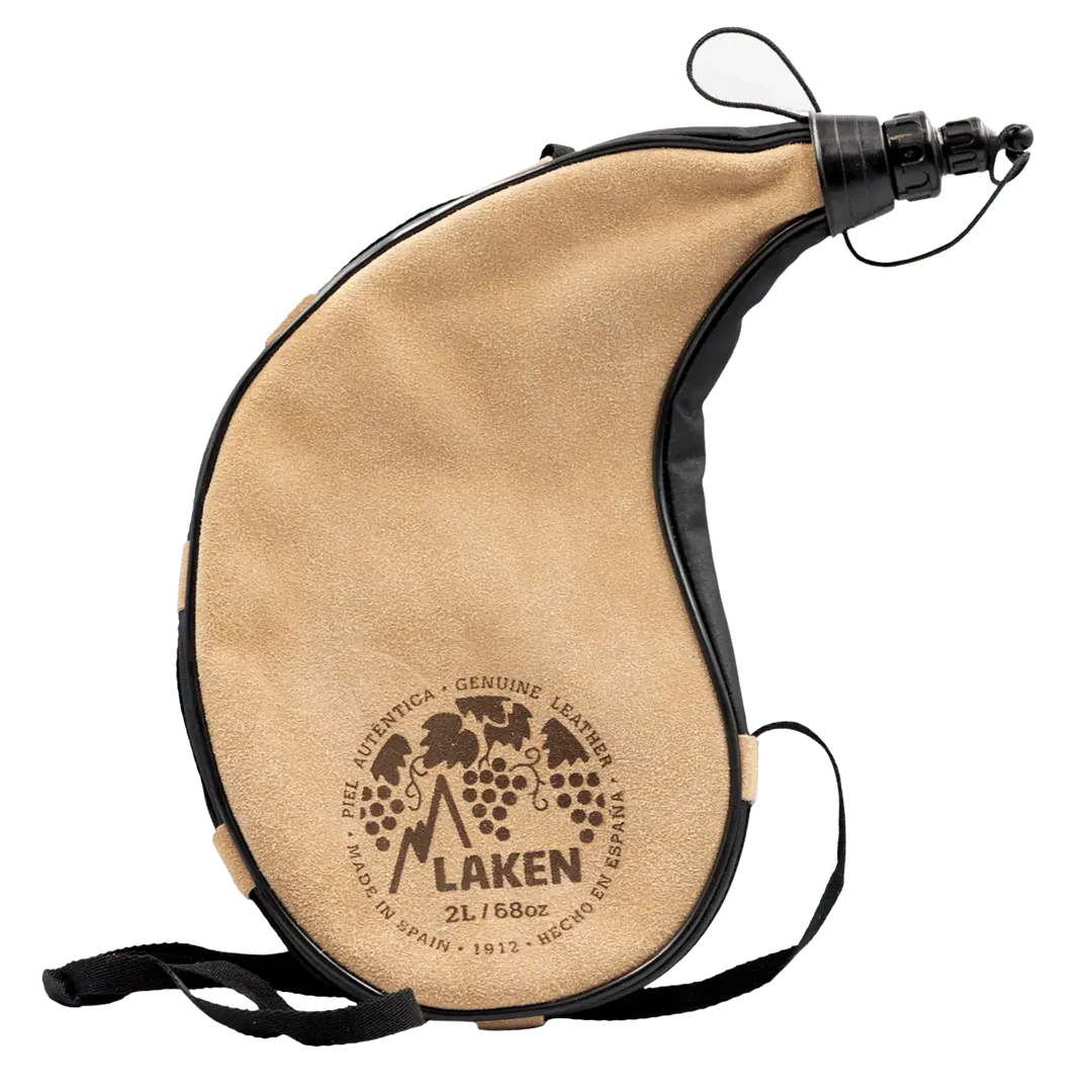 נאד עור ספרדי קלאסי מבית לאקן - 1 ליטר