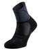 גרביים לריצות שטח ארוכות לורבל TRACK בצבע שחור | יוניסקס