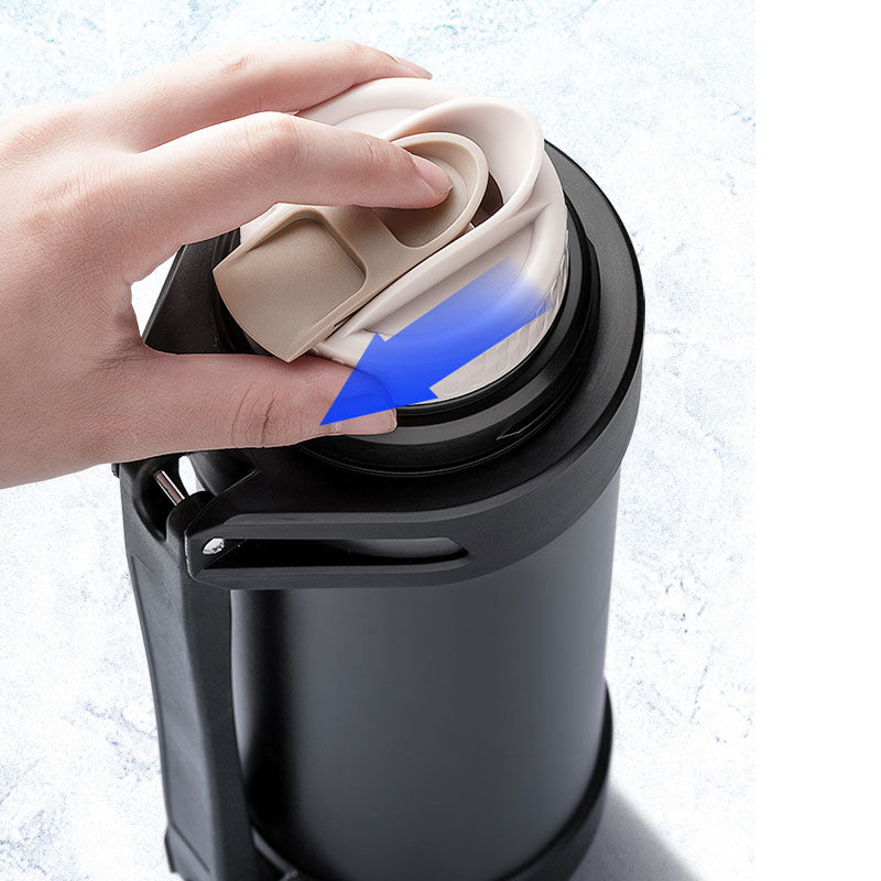 פקק של תרמוס שתיה נירוסטה TAFUCO 1.5 ליטר