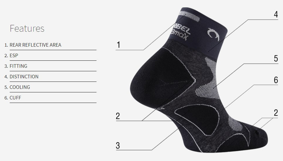 הסבר על איכות גרביים לריצות כביש ארוכות לורבל Distance | יוניסקס