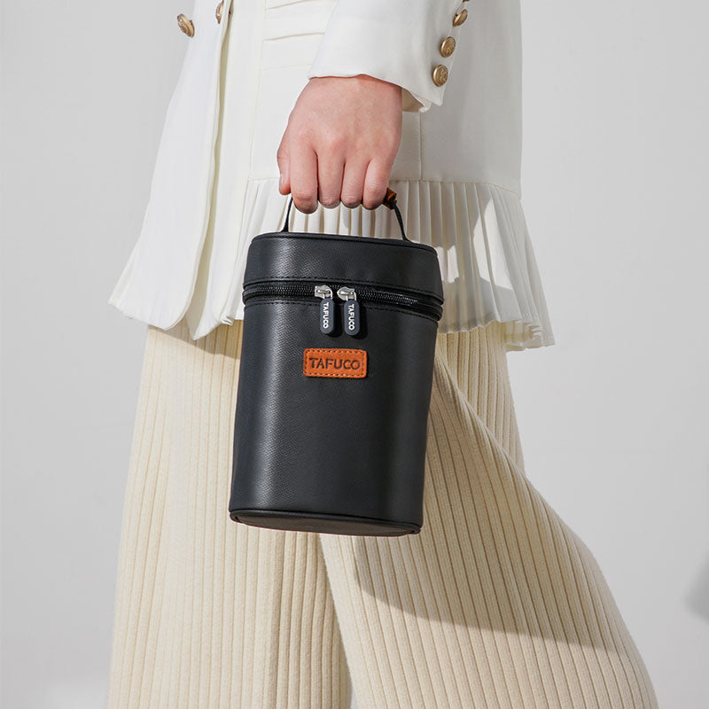 תרמוס מזון 1 ליטר נירוסטה TAFUCO עם תיק נשיאה תרמי