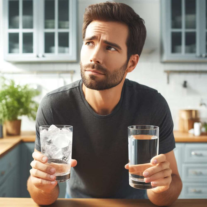 מה עדיף לשתות מים קרים או פושרים?