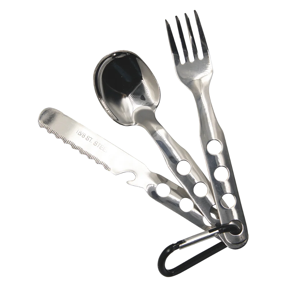 סט סכו״ם מנירוסטה עם שאקל – Stainless Steel Cutlery Set