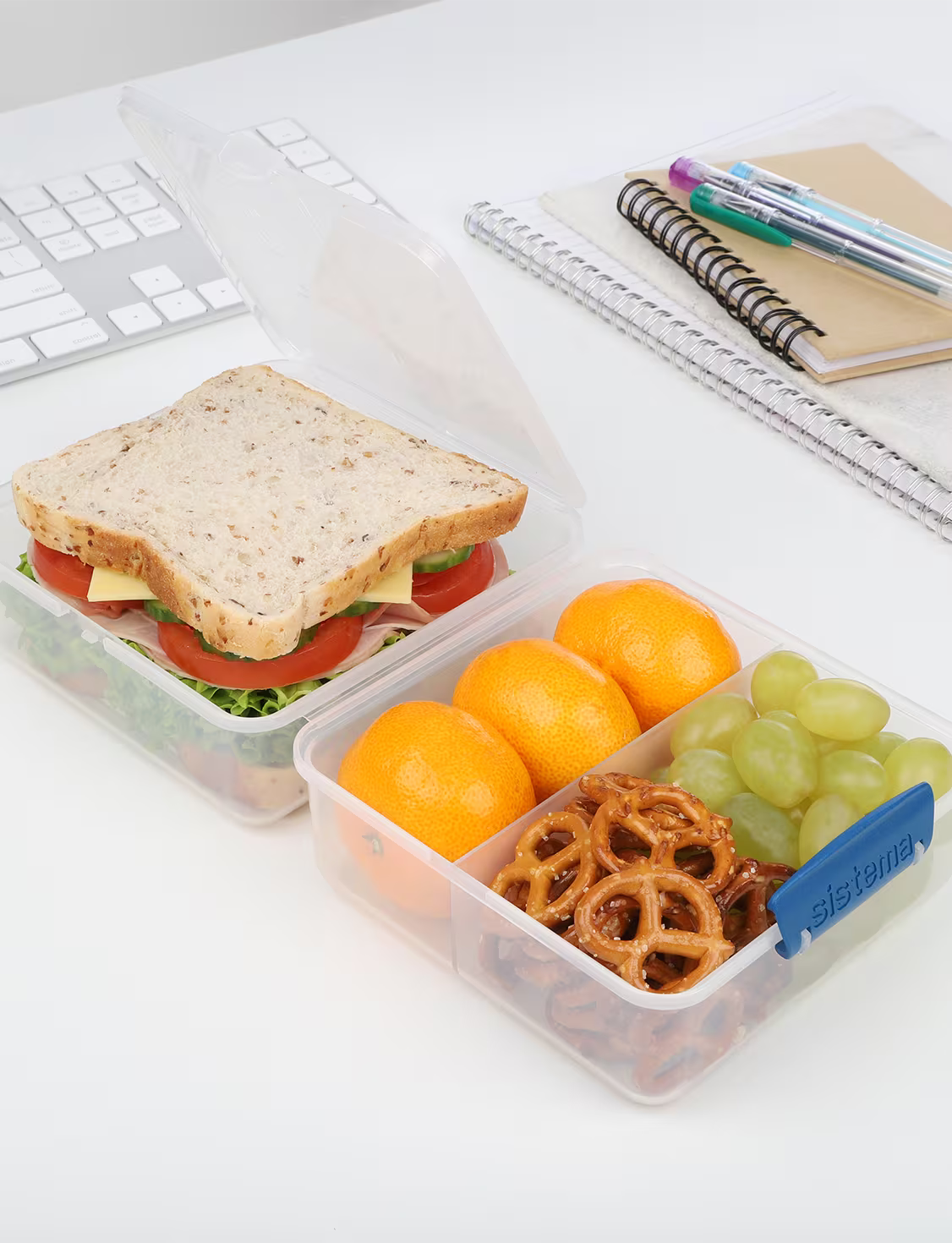 Lunch Cube TO GO™ | קופסת אוכל רב-תאית לבוקס יומי 1.4 ליטר