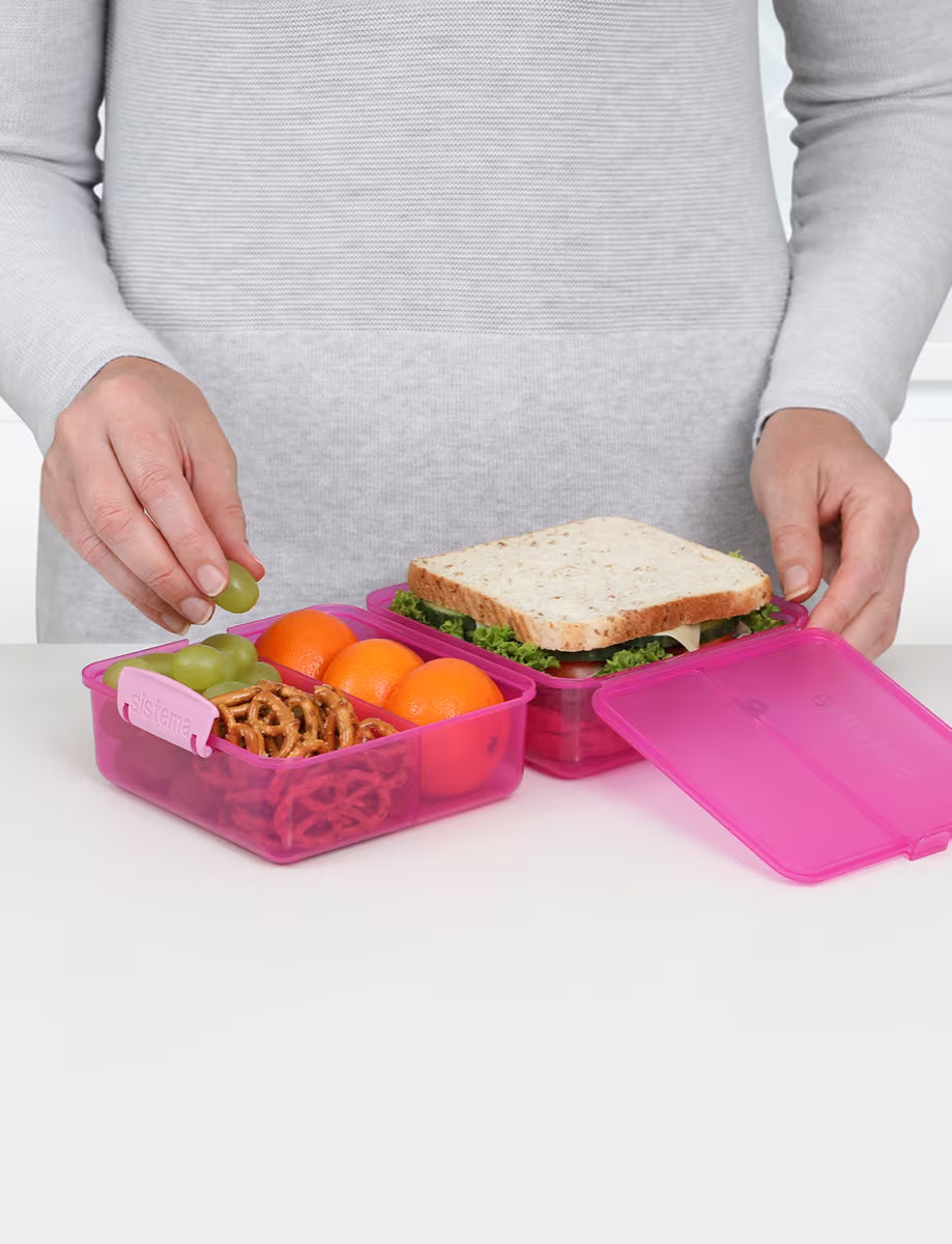 Lunch Cube | קופסת אוכל רב-תאית לבוקס יומי 1.4 ליטר