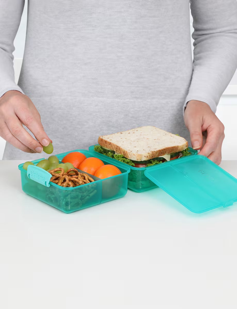 Lunch Cube | קופסת אוכל רב-תאית לבוקס יומי 1.4 ליטר