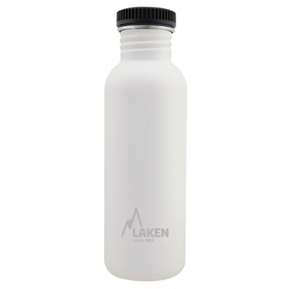 בקבוק שתיה לאקן בייסיק 750 מל' בעיצוב אישי בצבע לבן