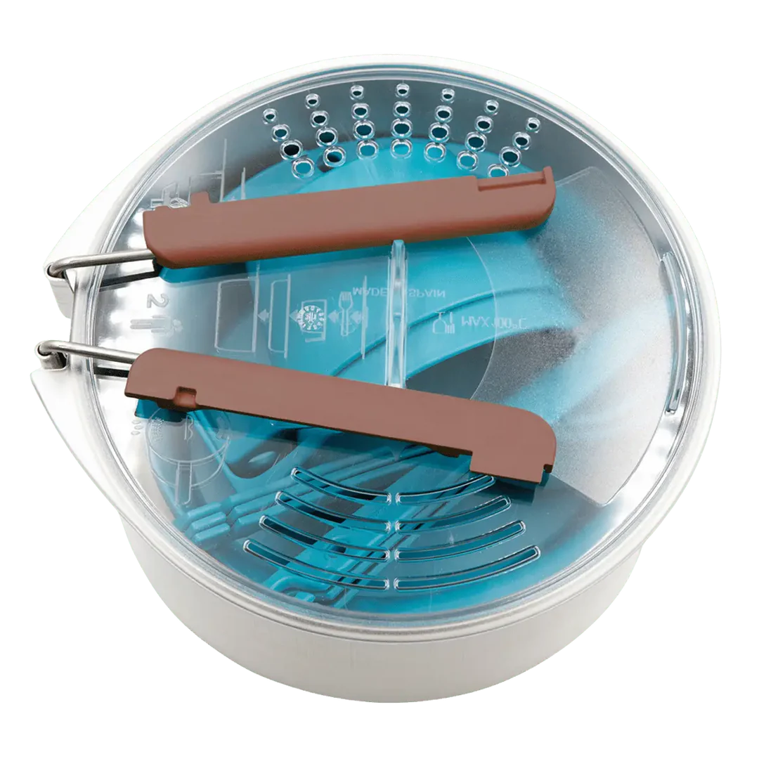 ערכת קמפינג מלאה Laken – סיר נירוסטה, צלחות, סכו״ם וכוסות - יחיד