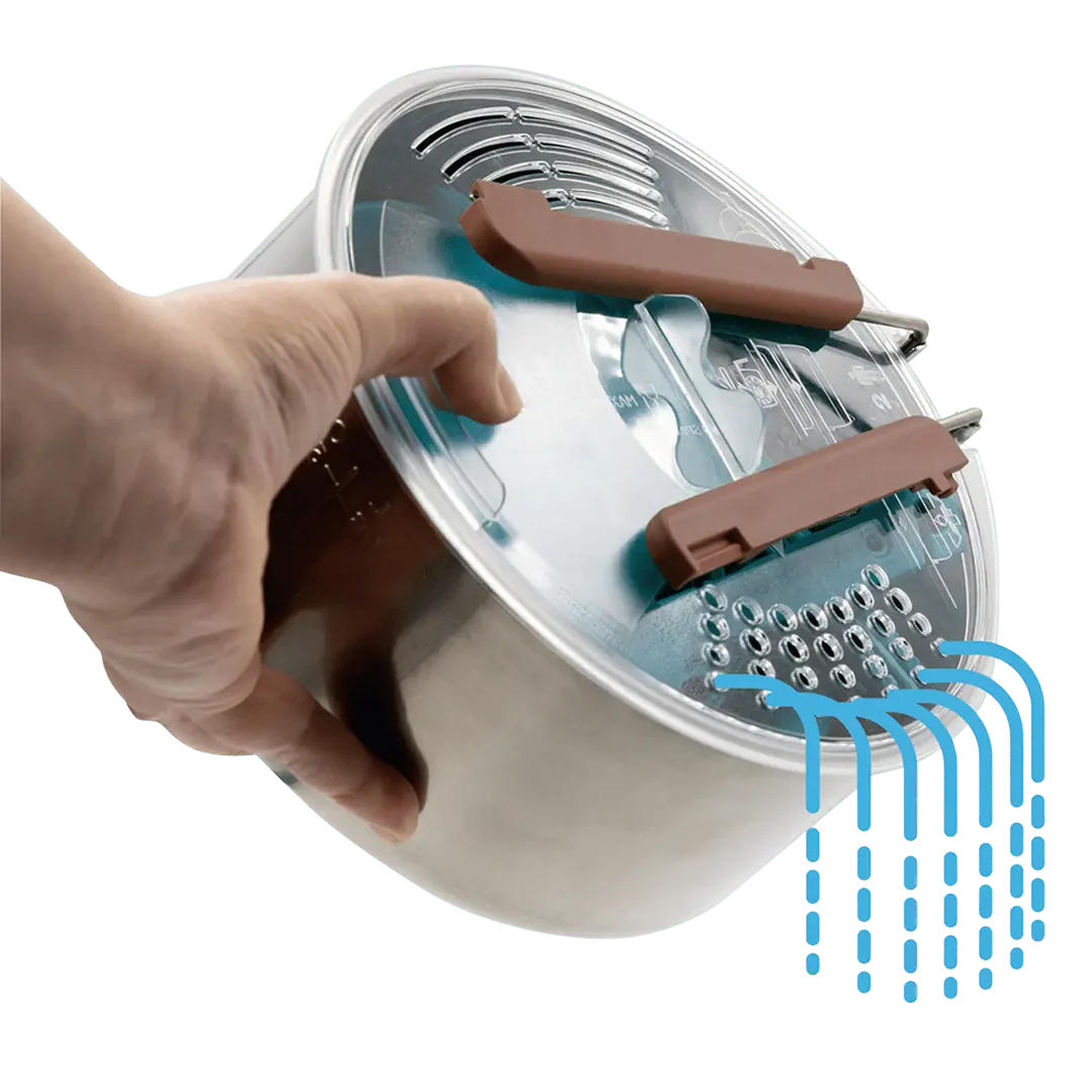 ערכת קמפינג מלאה Laken – סיר נירוסטה, צלחות, סכו״ם וכוסות - יחיד