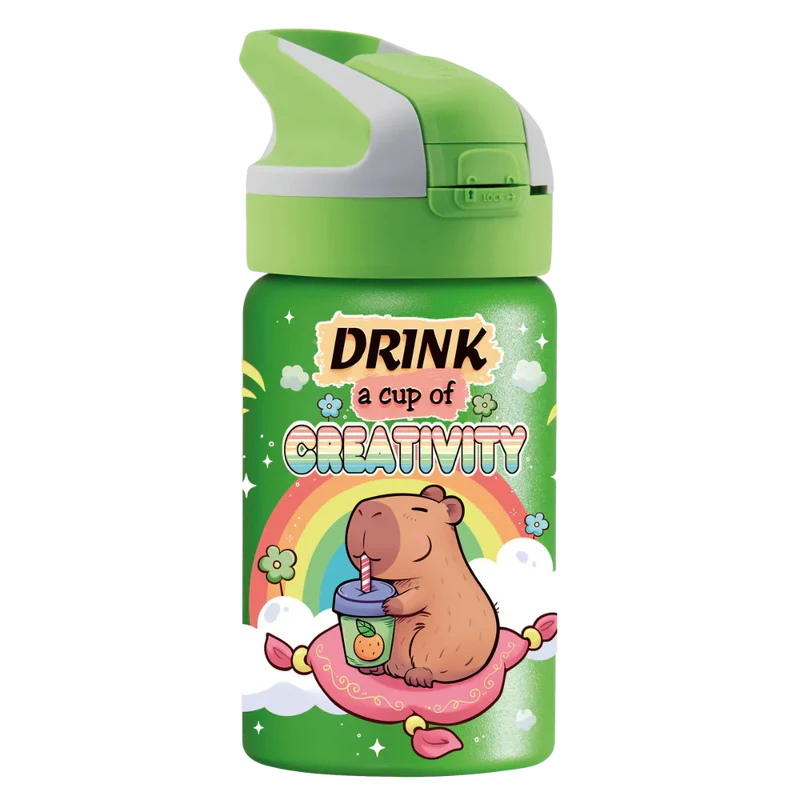 Summit Thermo Kids | בקבוק שתייה תרמי לילדים עם פקק קשית 350 מ"ל
