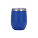 כוס שתיה תרמית TAFUCO, דופן כפולה מנירוסטה 304 עם וואקום ומכסה שקוף ואטום - 350 מל' בצבע כחול